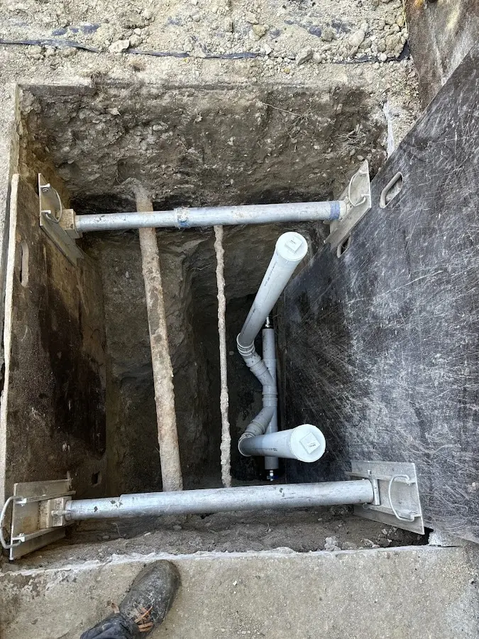 Experienced plumber completing Gas Line Repair work in Burtonsville
